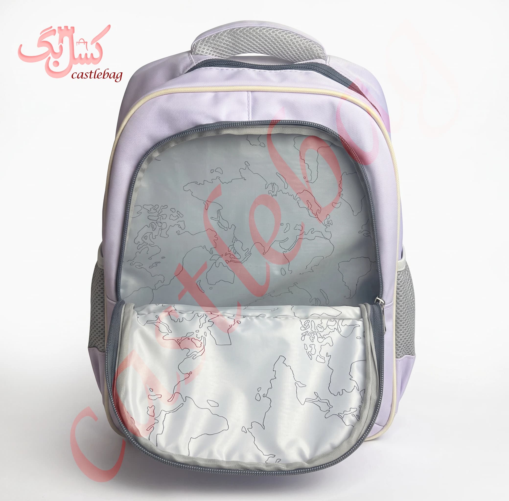 کوله مدرسه مدل Happy کد SL0032 — تصویر ۵