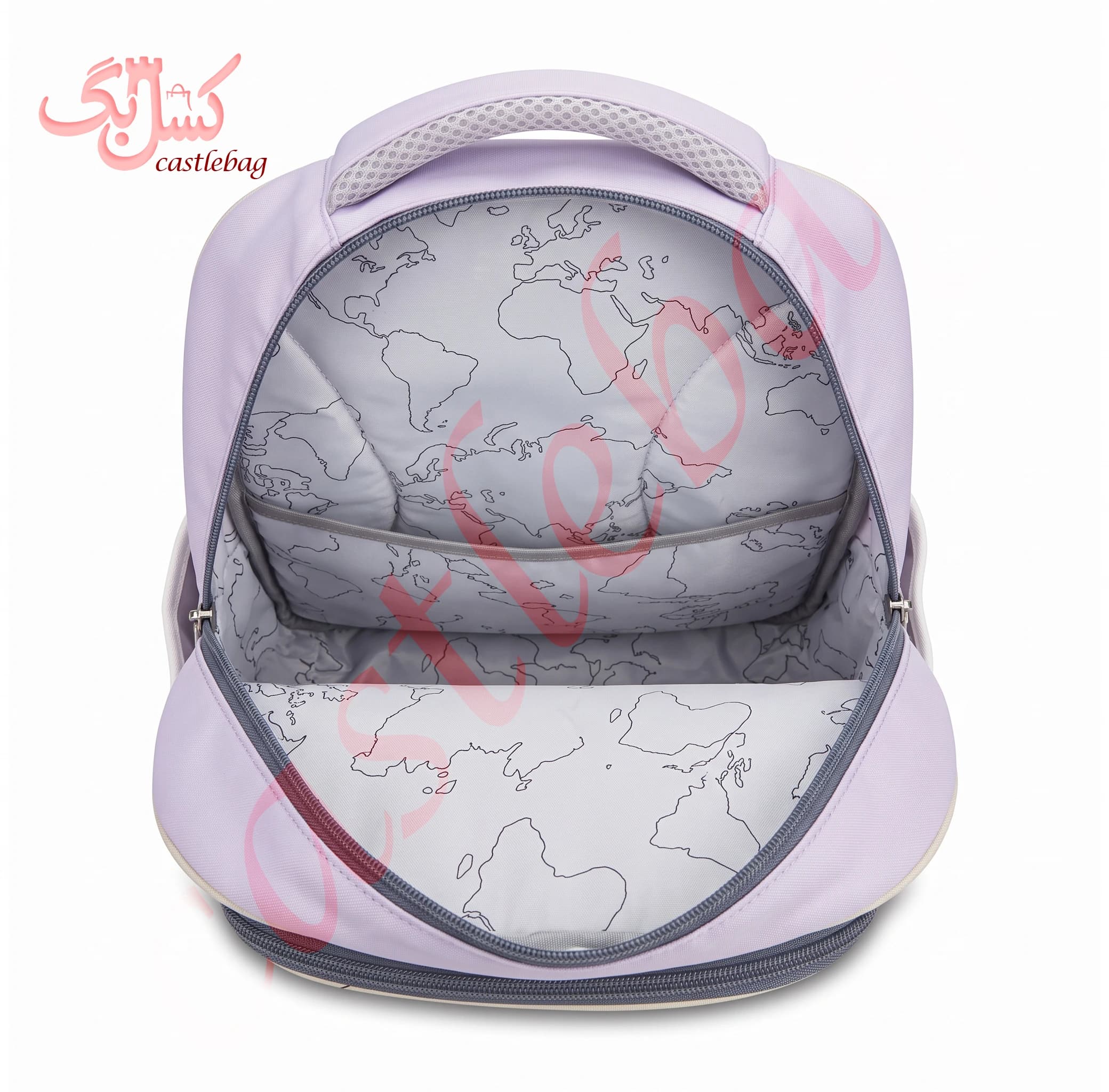 کوله مدرسه مدل Happy کد SL0032 — تصویر ۶