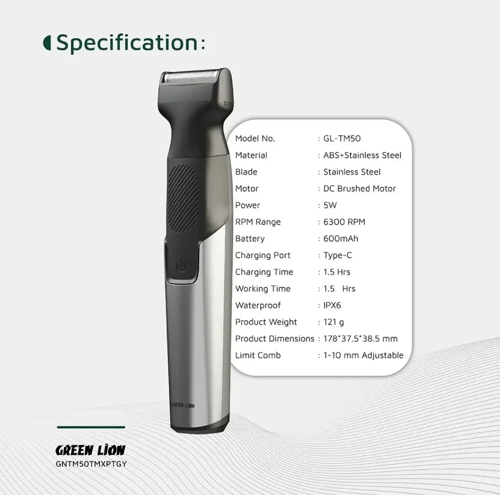 ماشین اصلاح گرین لاین مدل 3 In 1 Expert — تصویر ۵