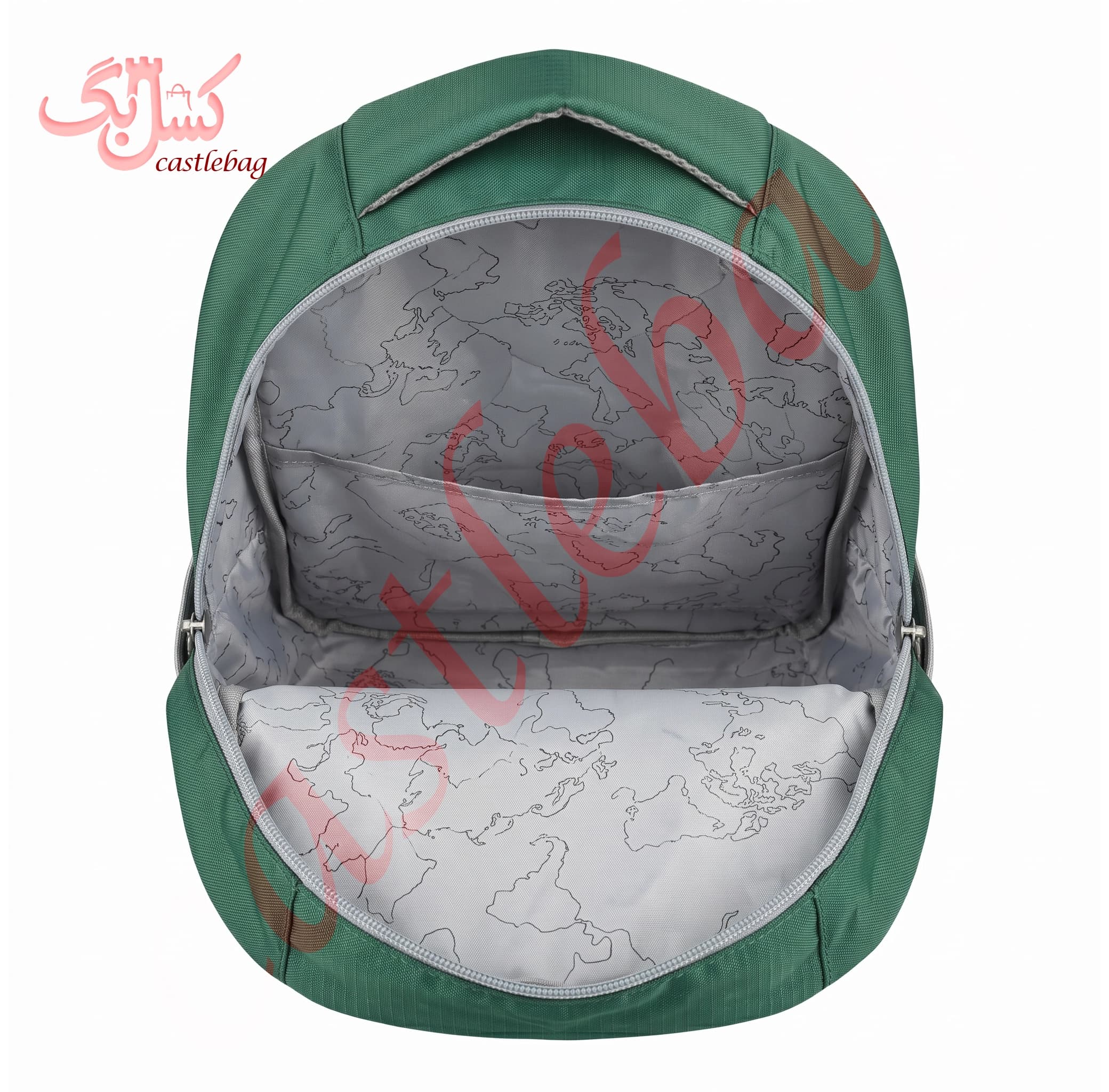 کوله پشتی مدرسه ای جامدادی دار مدل استیچ کد SL0022 — تصویر ۸