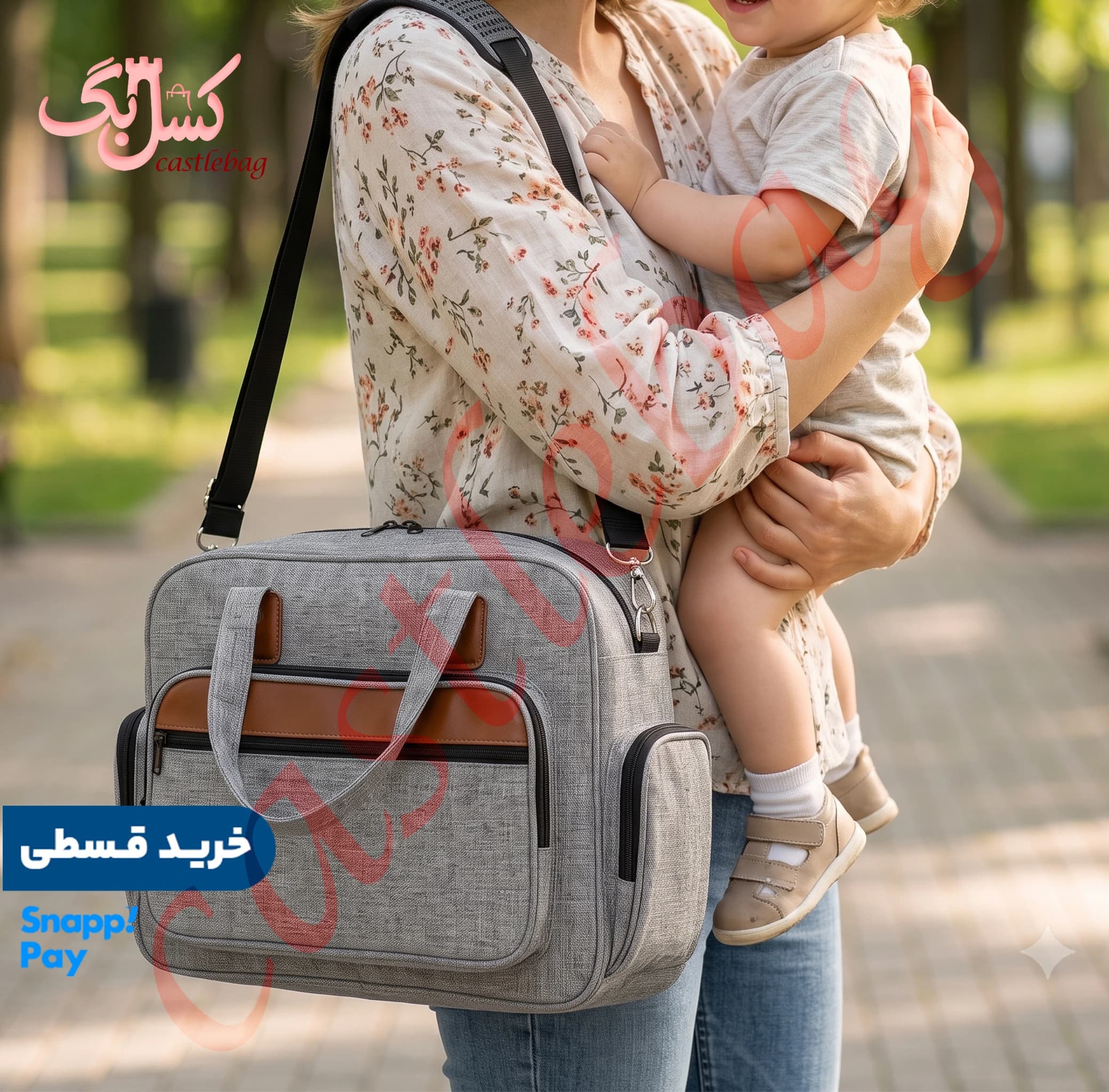 ساک لوازم کودک و نوزاد MB0001 — تصویر ۲