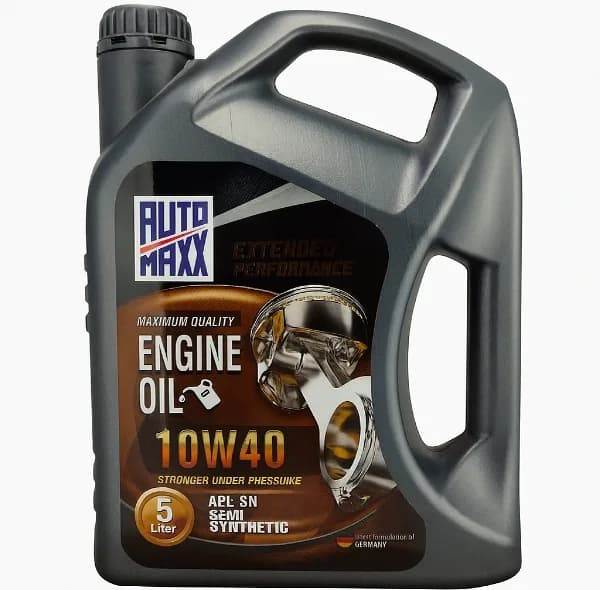 روغن موتور خودرو اتومکس مدل SN 10W-40 حجم 5 لیتر
