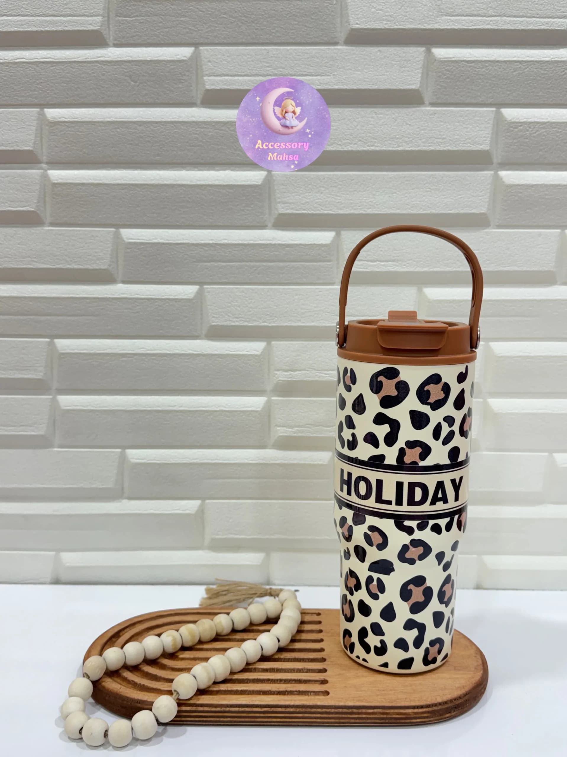 تراول ماگ دسته سیلیکونی دوحالته هالیدی 750 میل — تصویر ۲