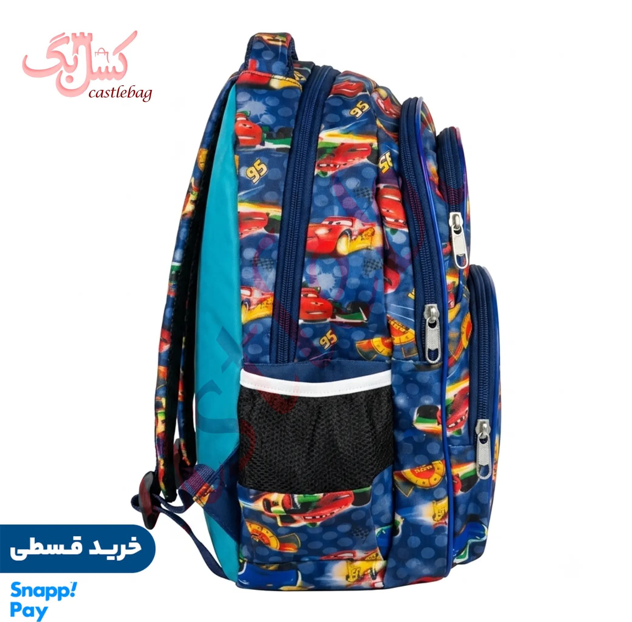 کوله پشتی پسرانه مدل مک کویین کد SL0012 — تصویر ۳