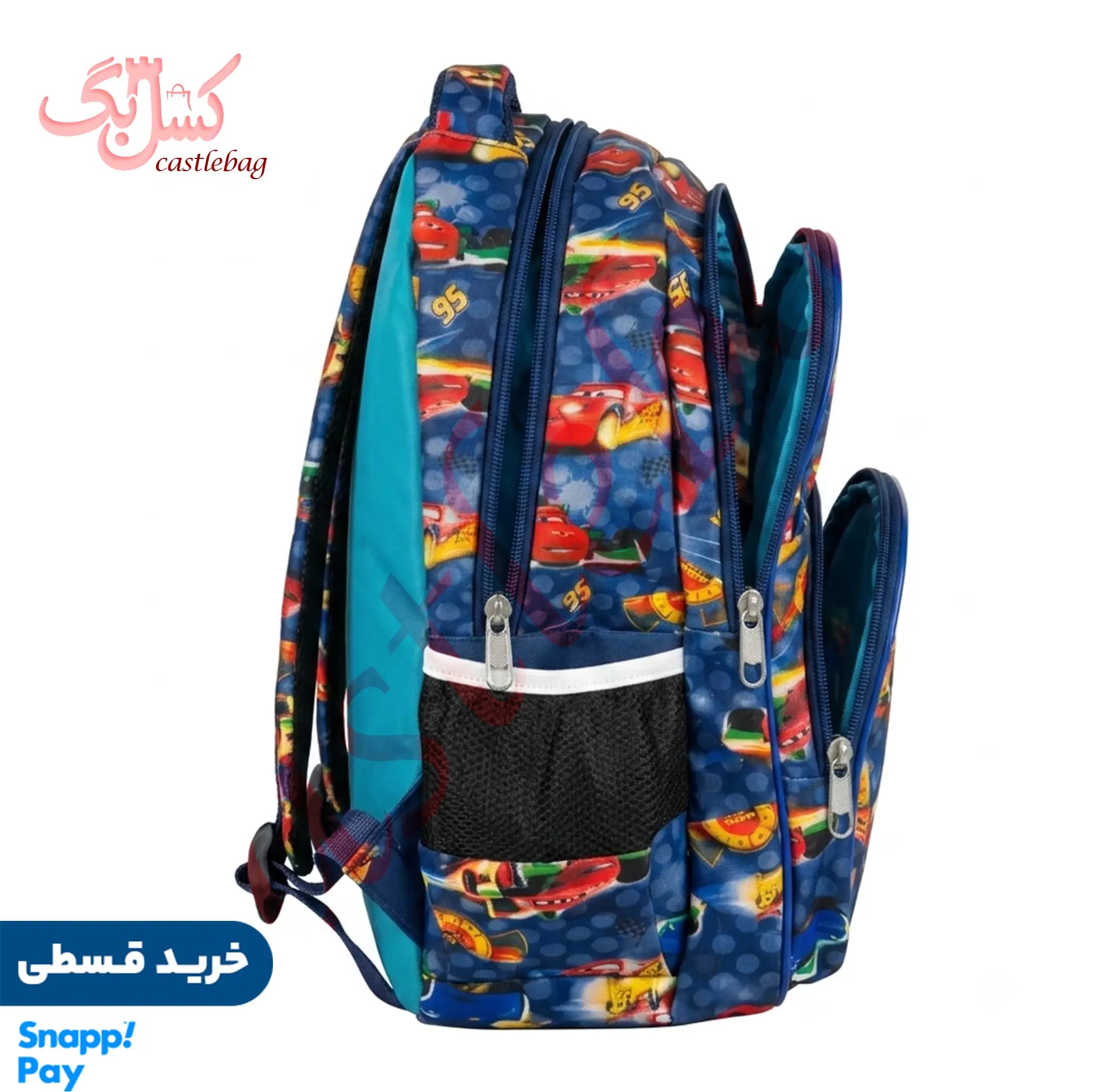 کوله پشتی پسرانه مدل مک کویین کد SL0012 — تصویر ۲