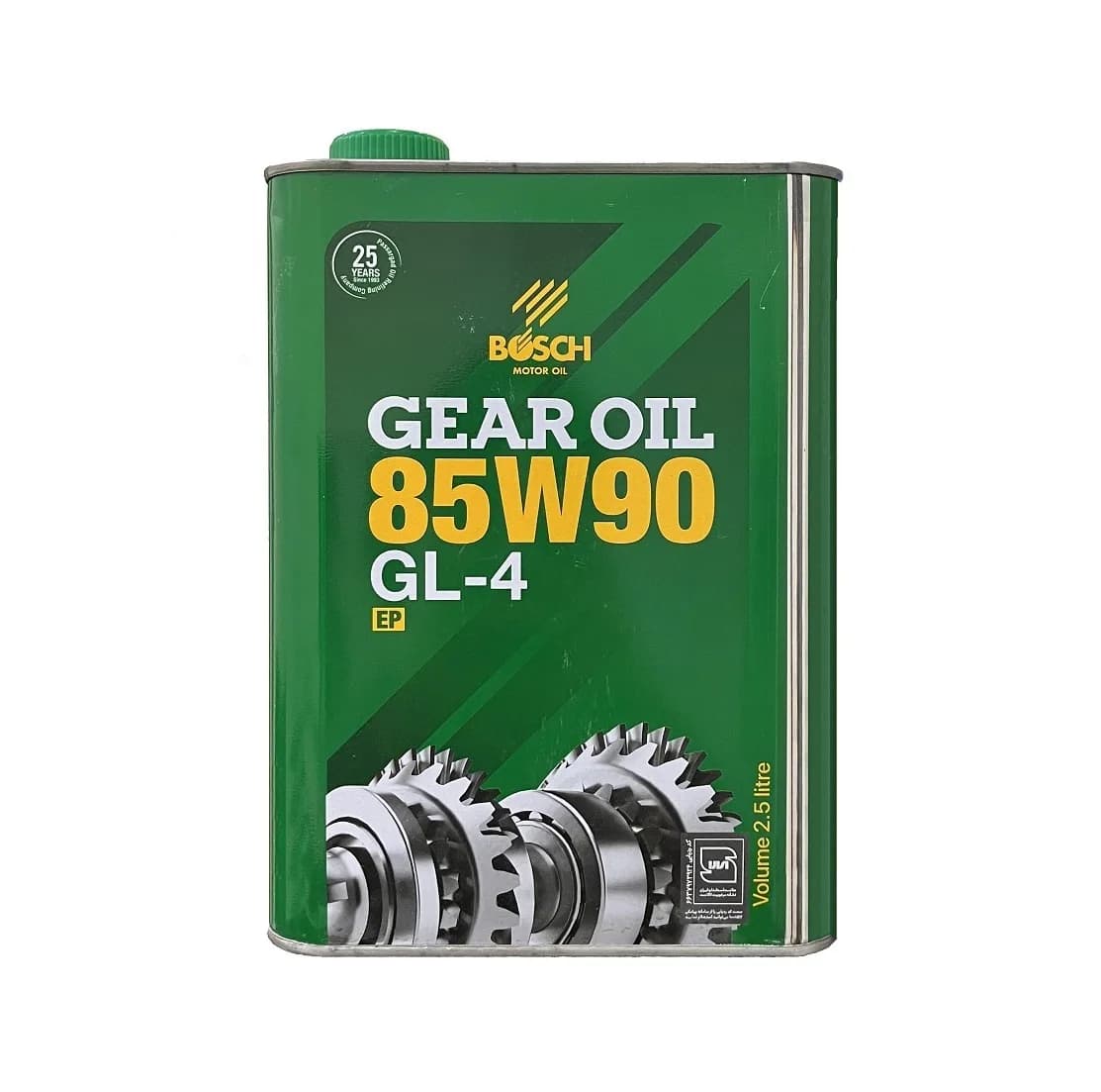 روغن گیربکس بوش مدل 85w90 GL-4 حجم 2.5 لیتر — تصویر ۲