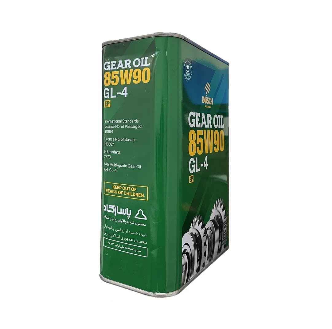 روغن گیربکس بوش مدل 85w90 GL-4 حجم 2.5 لیتر — تصویر ۳