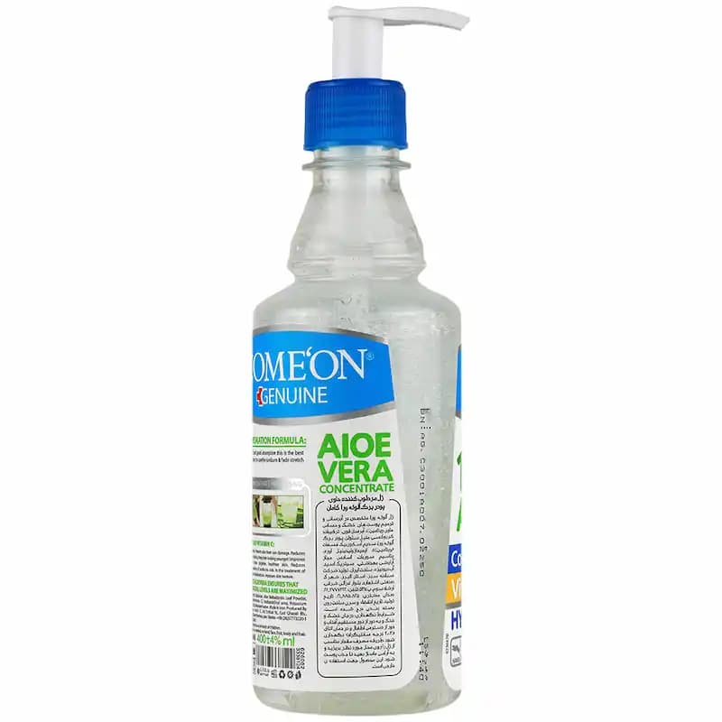 ژل آبرسان کامان مدل Aloevera حجم 400 میلی لیتر — تصویر ۵