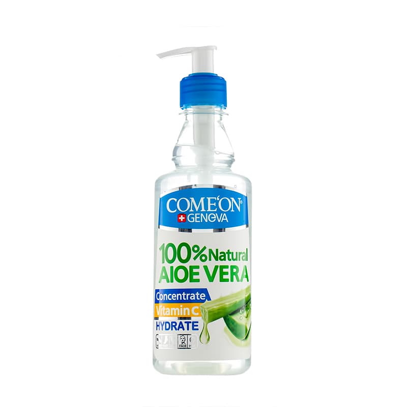 ژل آبرسان کامان مدل Aloevera حجم 400 میلی لیتر