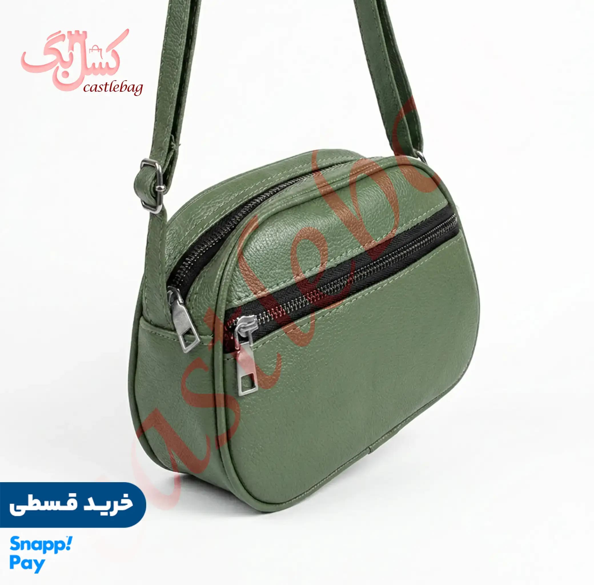 کیف دوشی چرم کد 000018
