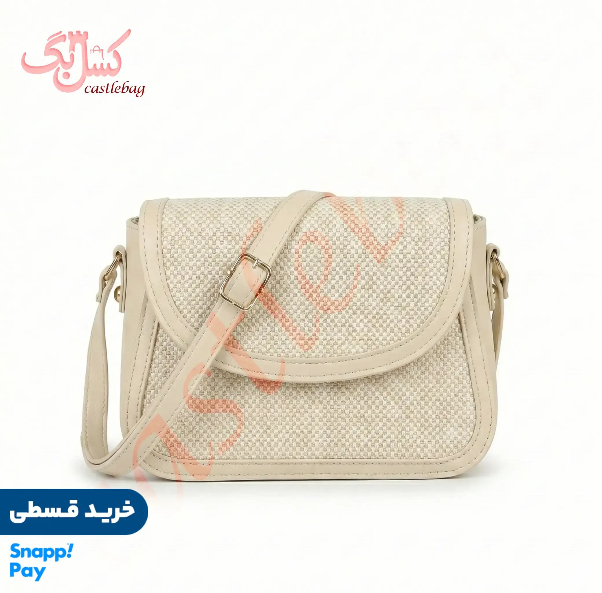 کیف رودوشی کنفی زنانه کد 000015