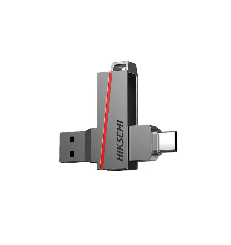 فلش 128 گیگ هایک سمی Hiksemi E307C DUAL Slim USB 3.2