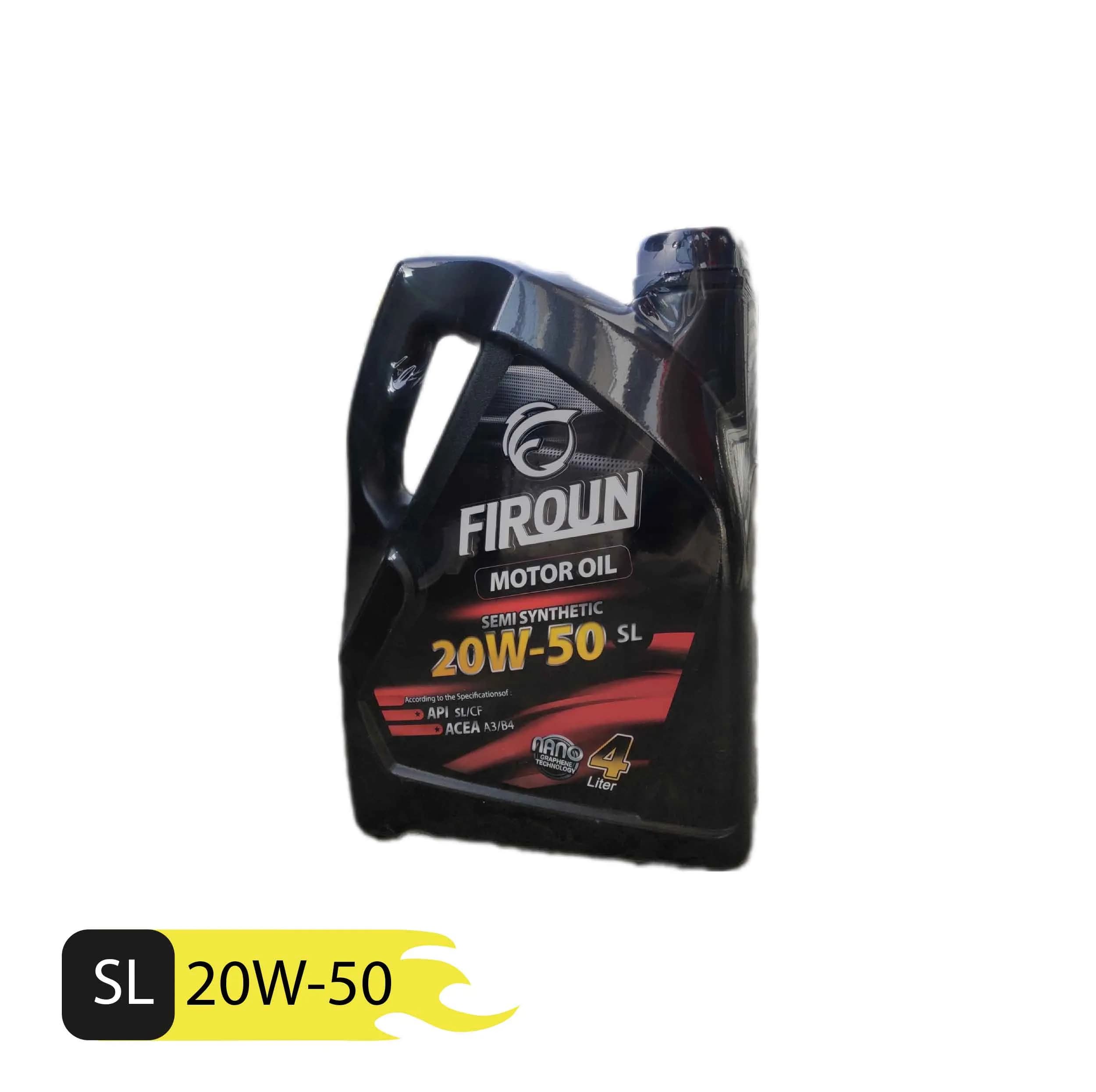 روغن موتور خودرو فیرون مدل NANO GRAPHENE 20W_50 SL حجم 4 لیتر — تصویر ۳