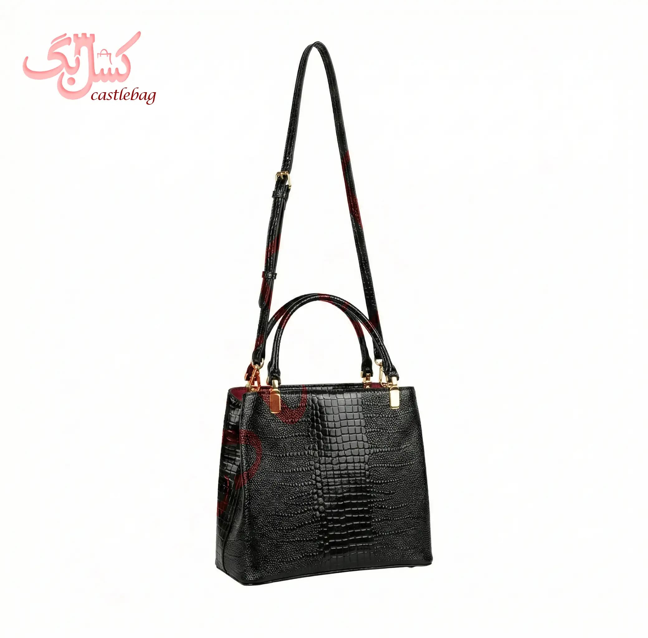 کیف دستی زنانه چرمی کد 000010 — تصویر ۴