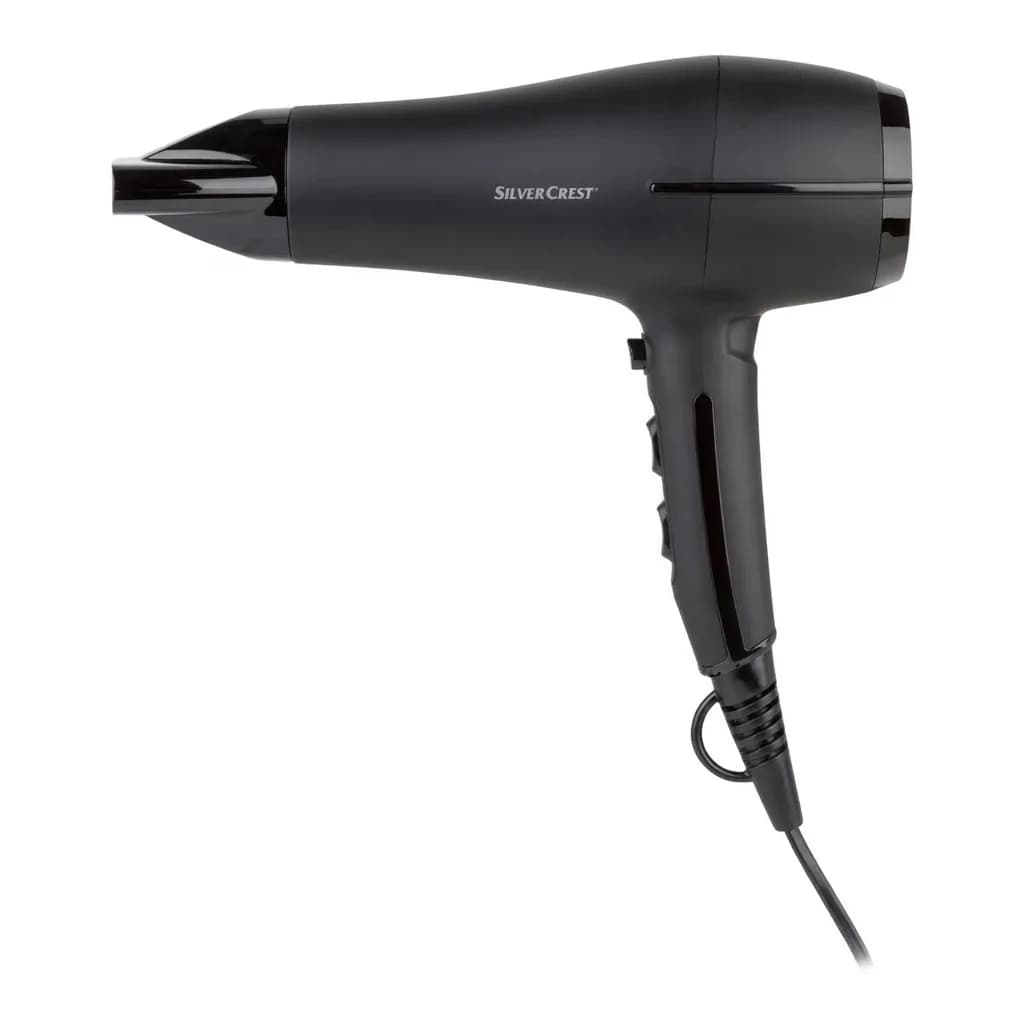 سشوار خانگی سیلور کرست مدل SHTT 2200 B2، با توان 2200 وات و موتور AC، تنظیم دما و سرعت در 2 حالت، دارای 2 سری با پخش یکنواخت گرما و متمرکزکننده پهن — تصویر ۴