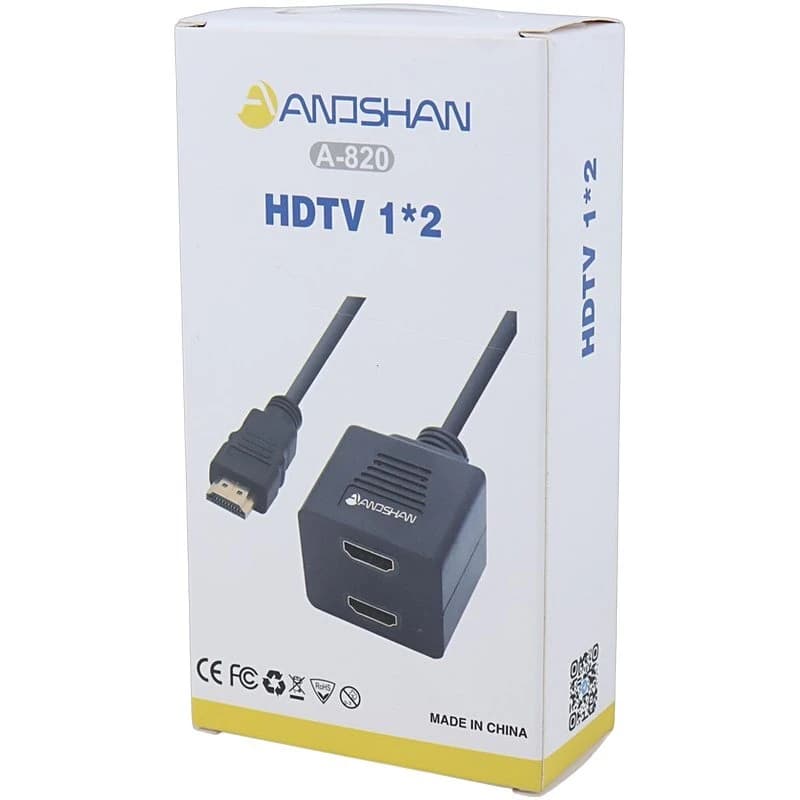 تبدیل 1 به 2 Anoshan A-820 HDMI — تصویر ۵