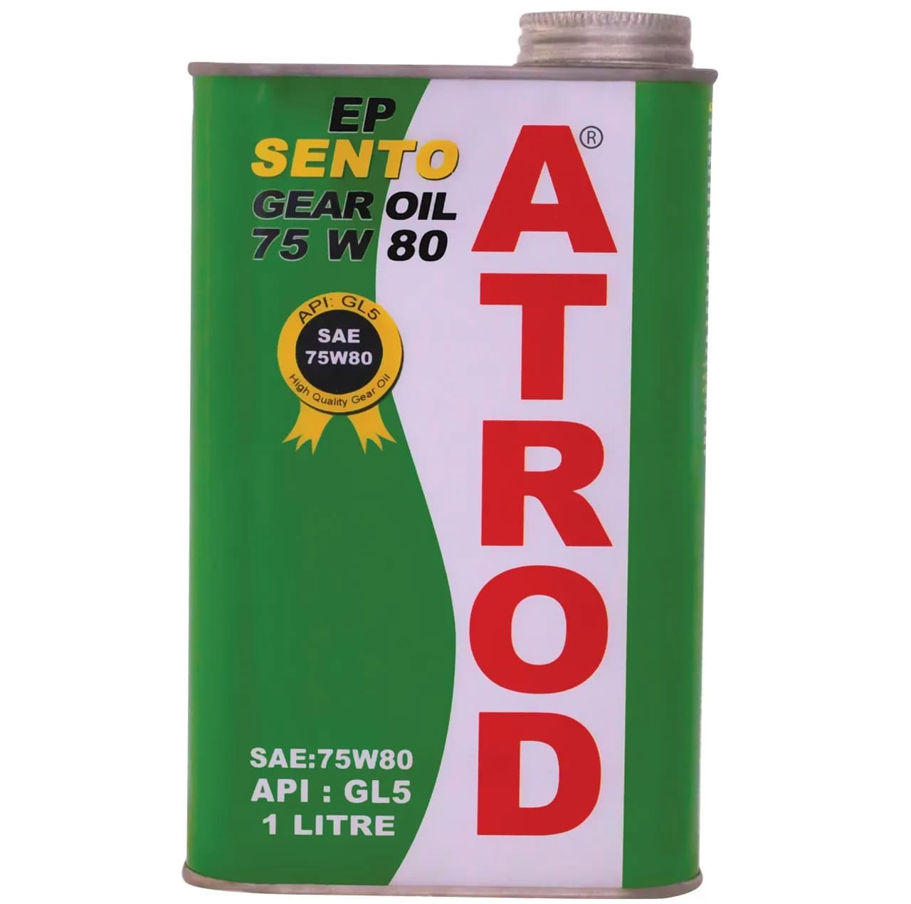 روغن گیربکس خودرو آترود مدل 75w80 Sento حجم 1 لیتر