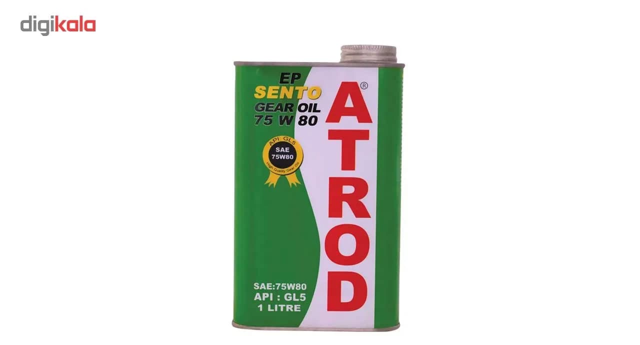 روغن گیربکس خودرو آترود مدل 75w80 Sento حجم 1 لیتر — تصویر ۲