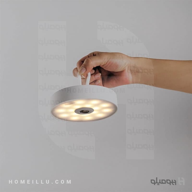 چراغ رومیزی شارژی ال ای دی 5 وات مگنتی OY22 — تصویر ۷