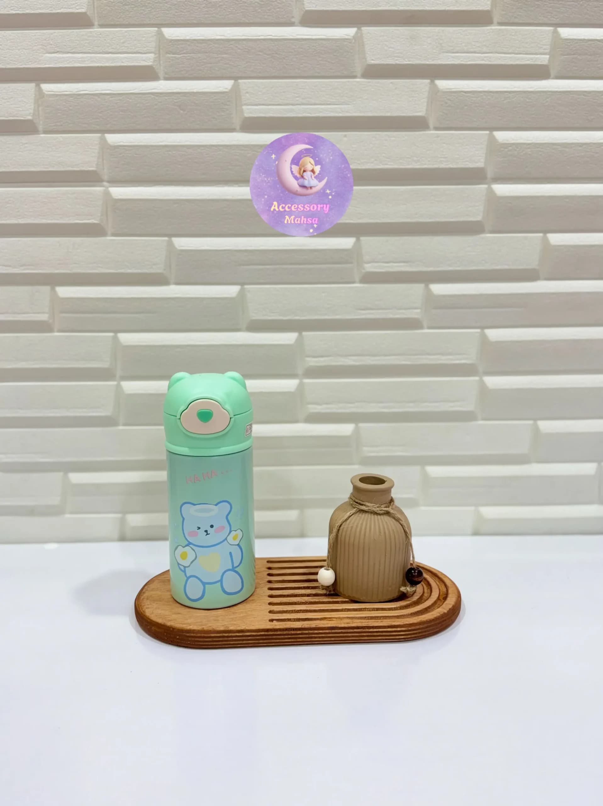 تراول ماگ نی دار طرح خرسی 320 میل — تصویر ۳
