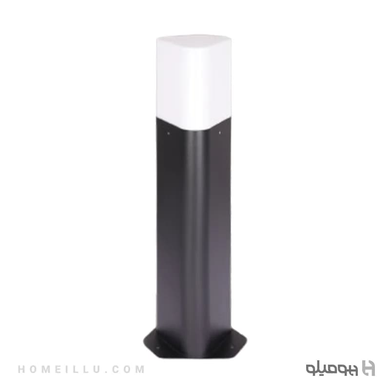 چراغ چمنی حیاطی 50 سانتی متر مثلثی سرپیچ NSP7 E27