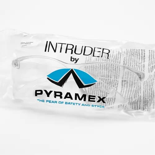 عینک ایمنی شفاف Pyramex مدل Intruder — تصویر ۴