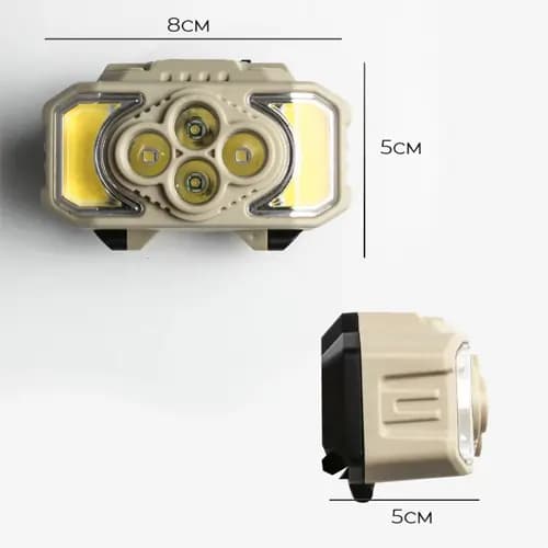 چراغ پیشانی سنسور دار مدل HX-815S — تصویر ۶