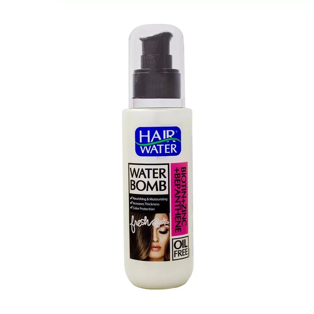کرم آبرسان مو کامان مدل Hair water حاوی بیوتین حجم 100 میلی لیتر — تصویر ۴