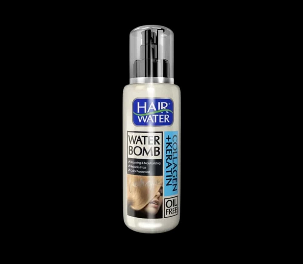 کرم آبرسان مو کامان مدل Hair water حاوی بیوتین حجم 100 میلی لیتر — تصویر ۳