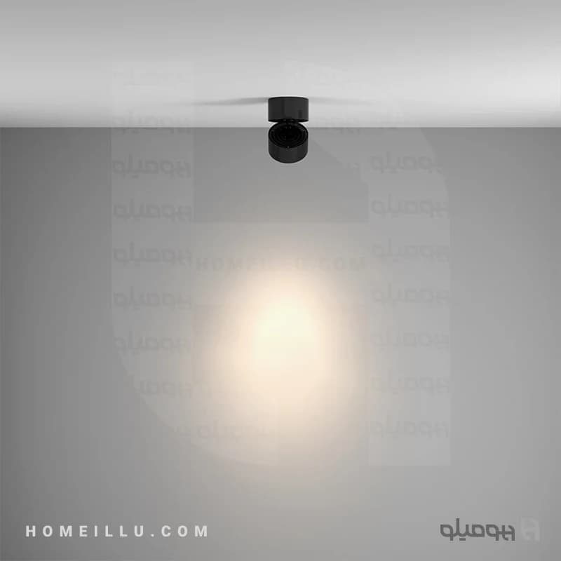 چراغ سقفی فکی COB استوانه روکار 12 وات JT19 — تصویر ۲