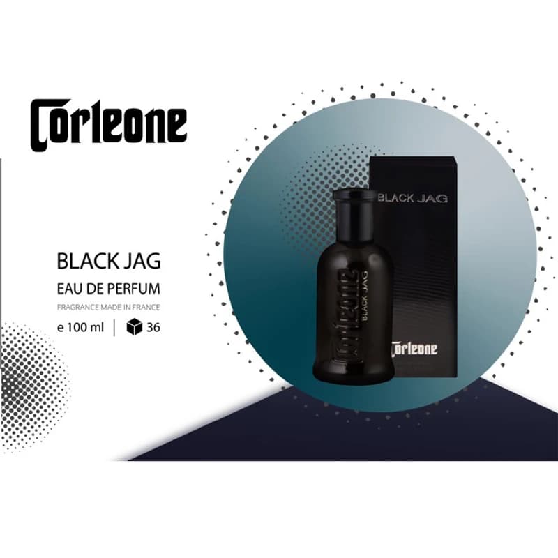 ادوپرفیوم مردانه کورلئونه مدل Black Jag، حجم 100 میلیلیتر — تصویر ۲