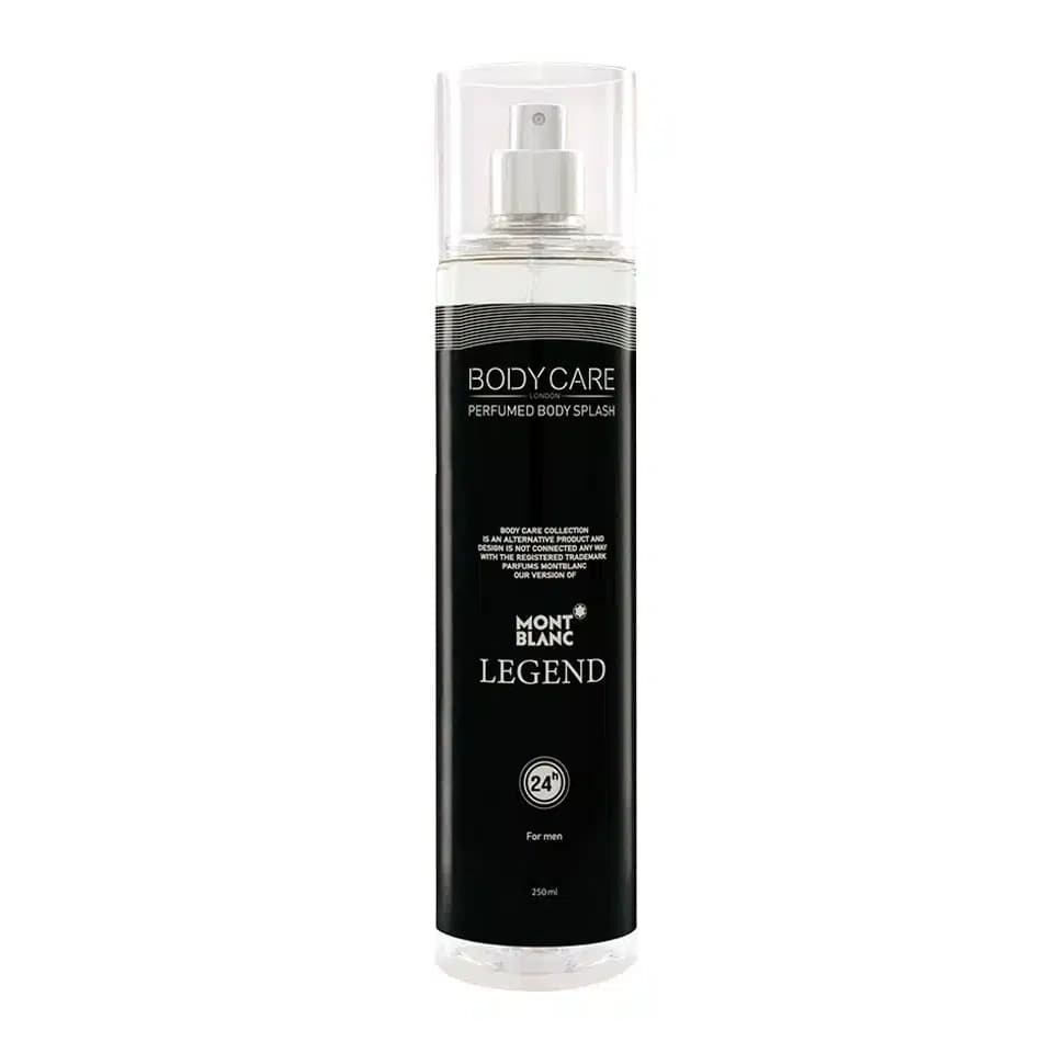 بادی اسپلش مردانه بادی کر مدل مونت بلنک لجند (Mont Blanc Legend) حجم 250 میلی