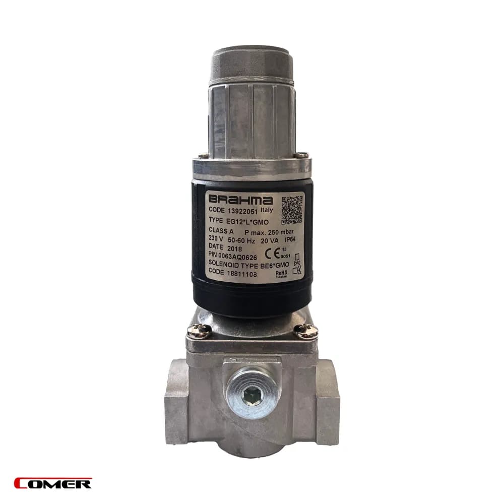 شیربرقی گاز 1/2 اینچ تدریجی برهما مدل EG12