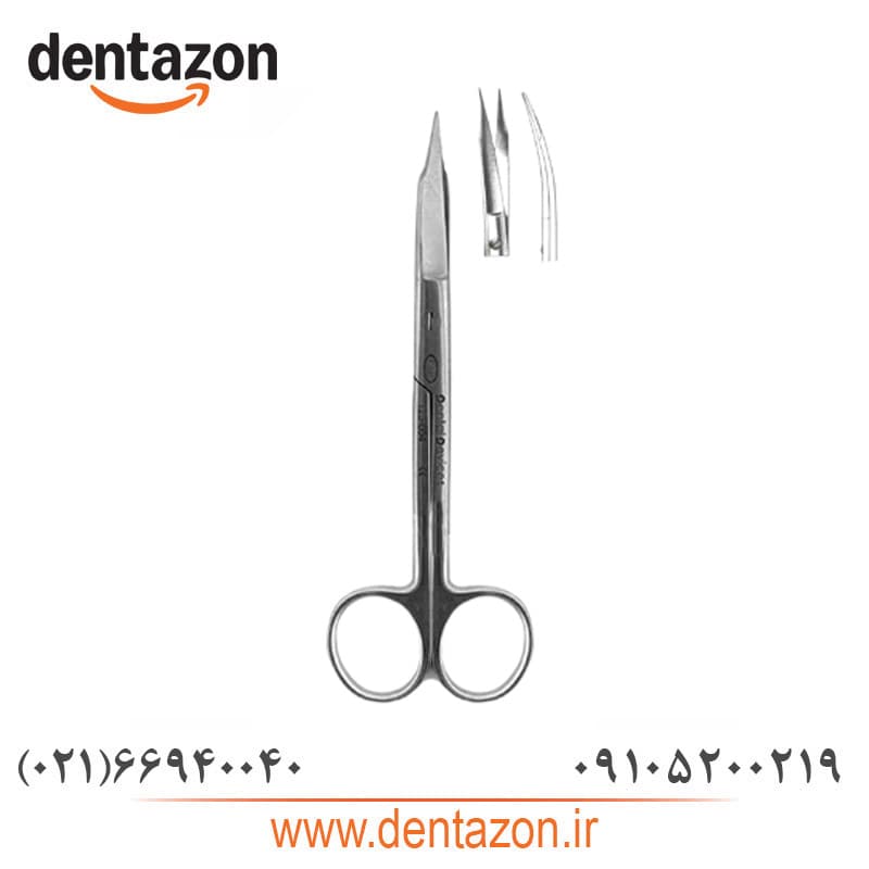 قیچی جراحی دنتال دیوایس ( صاف و کج )