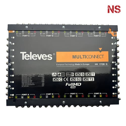 مولتی سوییچ تلوز HK-17/20 G Televes MultiSwitch