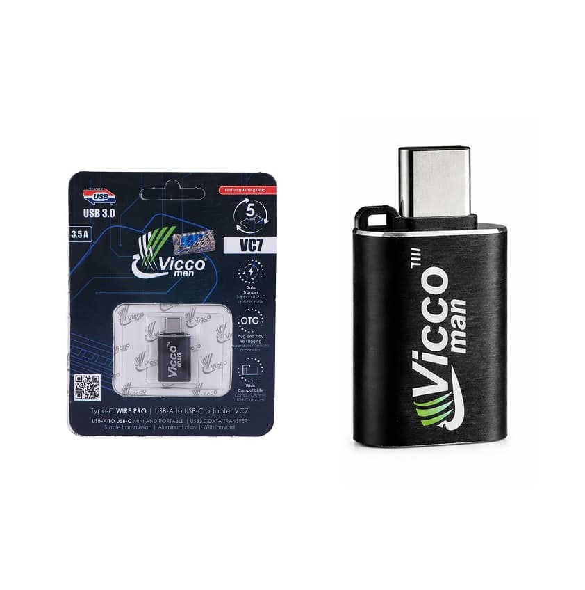 تبدیل OTG تایپ سی Vicco VC7