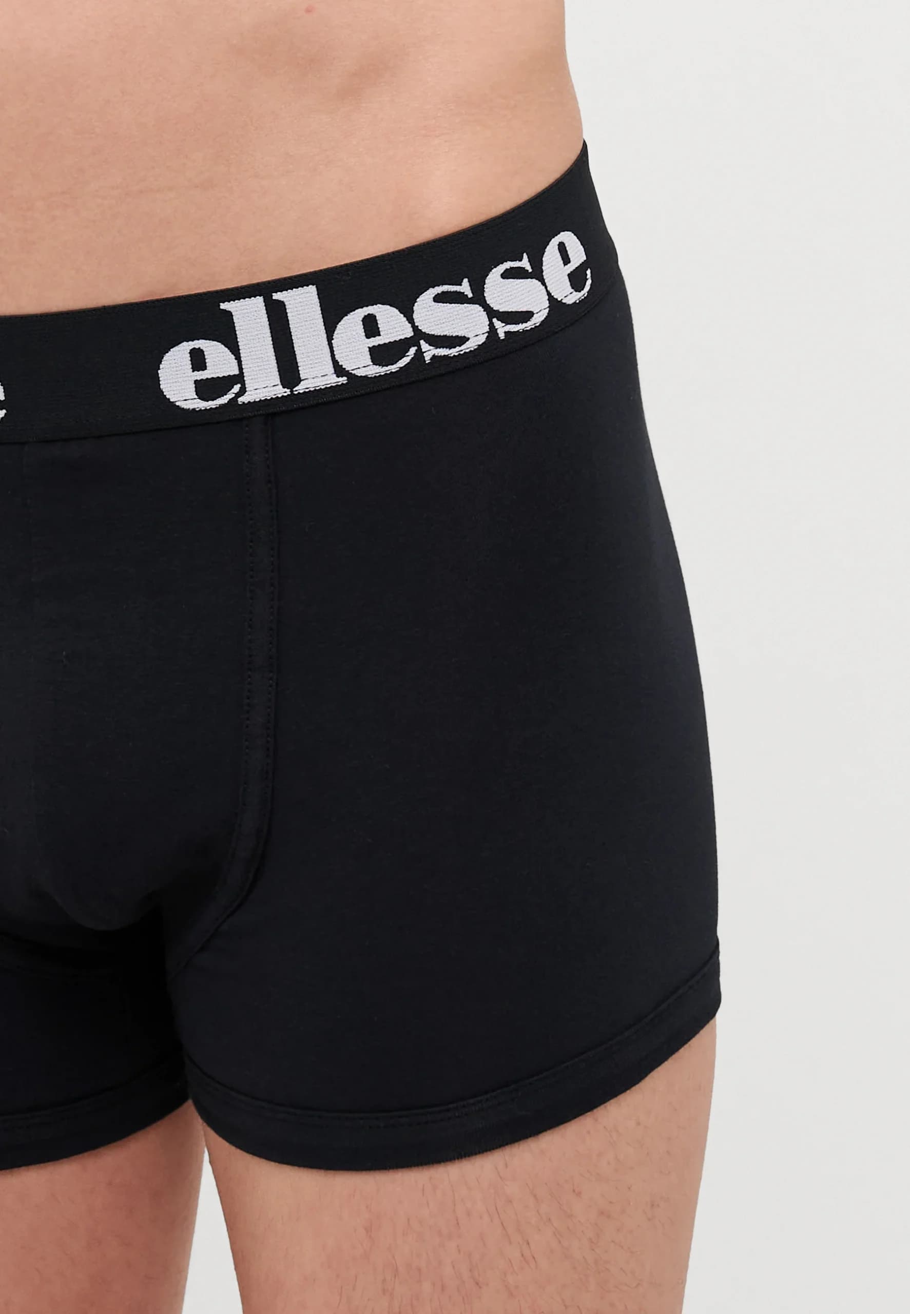 شورت مردانه Ellesse پک ۳ عددی | مشکی — تصویر ۳