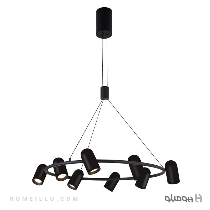 لوستر آویز 8 شاخه ال ای دی مدرن MD639-8 — تصویر ۲