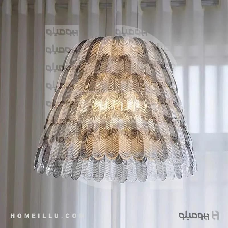 لوستر آویز ال ای دی 60 وات مدرن P60920 — تصویر ۴