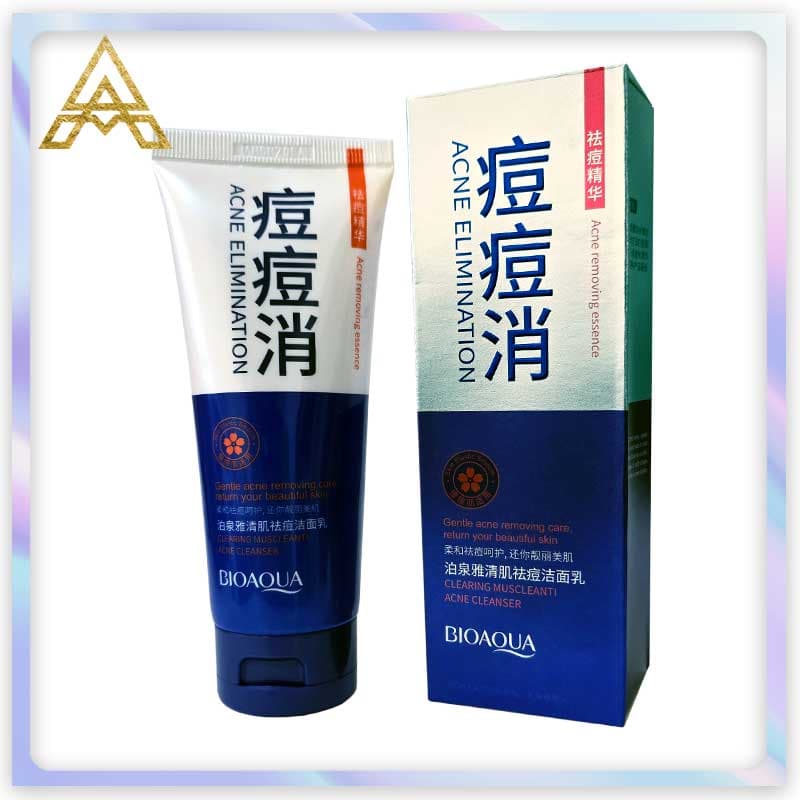 فوم شستشوی صورت ضد جوش اورژانسی بیوآکوا 100 گرم اورجینال( Bioaqua Emergency Anti-Acne Facial Wash Foam 100g Original)