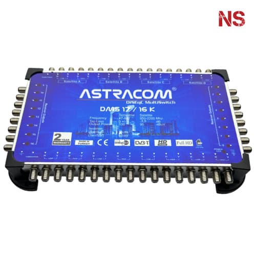 مولتی سوییچ آستراکام Multiswitch 17/16k Astracom — تصویر ۲