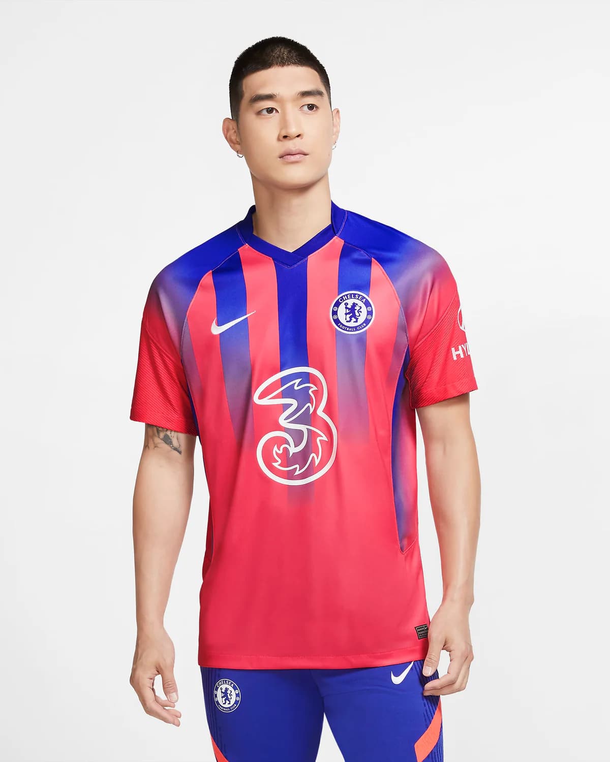 تیشرت ورزشی مردانه چلسی Nike Men’s Chelsea FC Third Jersey 20/21 — تصویر ۲