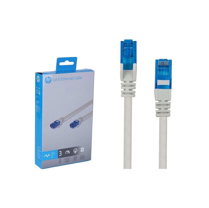 کابل شبکه HP Cat6 طول 3 متر