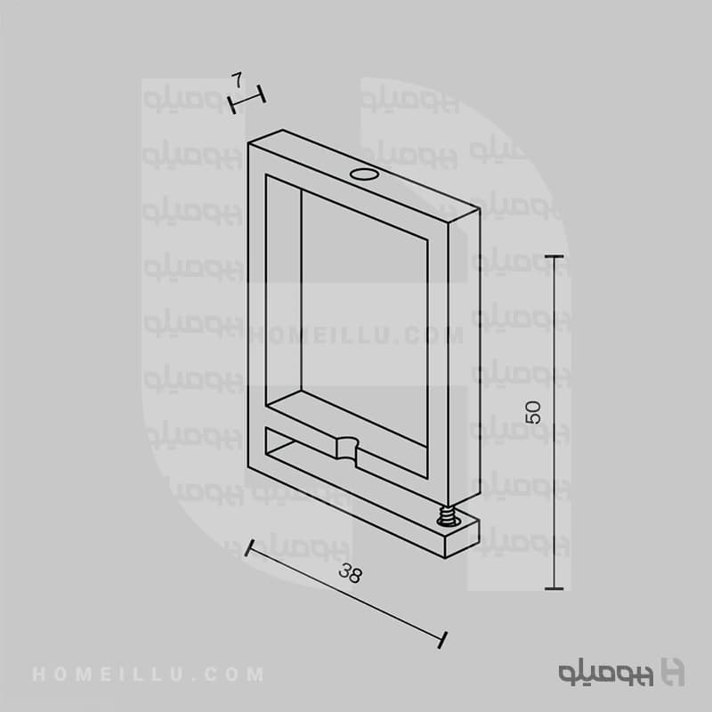 پایه نگهدارنده روکار کمربندی مدرن Belt Support — تصویر ۵