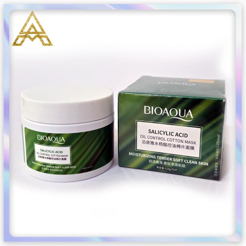 پد سالیسیلیک اسید بیوآکوا 60عدد اورجینال(Bioaqua Salicylic Acid Pads, 60 Count, Original)