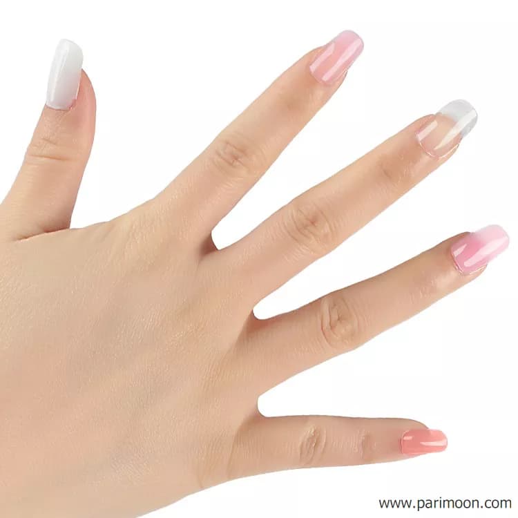 پک پلی ژل ناخن 60 گرم 6 رنگ برند پی آر PR — تصویر ۷