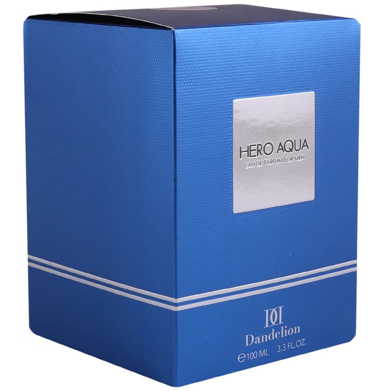ادو پرفیوم مردانه دندلیون هروآکوا مدل Hero Aqua حجم 100 میلی لیتر — تصویر ۲