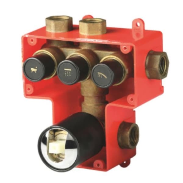 شیر مرکزی حمام KWC مدل ورونا تیپ 4 — تصویر ۵