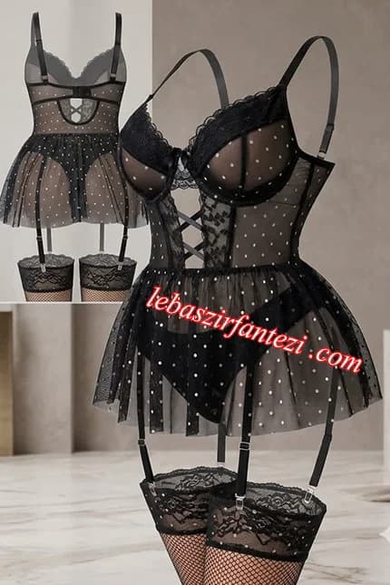 لباس خواب سایز بزرگ فنردار جورابدار