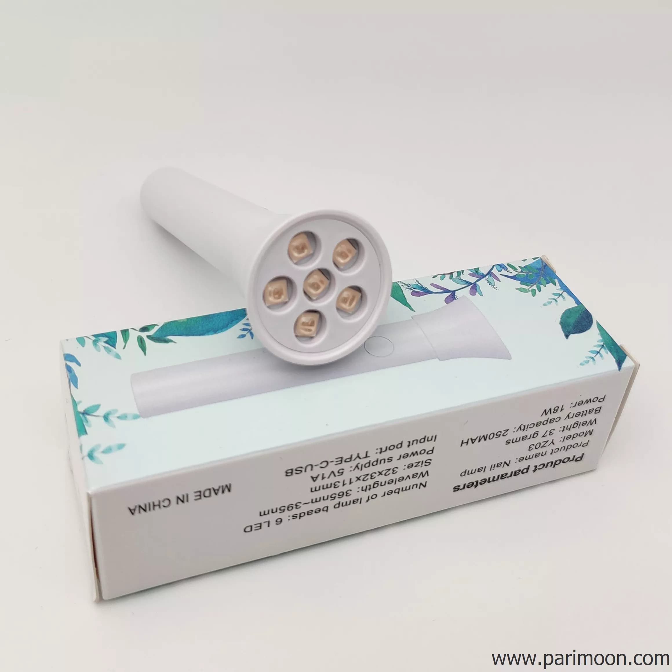 یووی قلمی شارژی (چراغ قوه) ناخن مدل YZ-03 — تصویر ۲